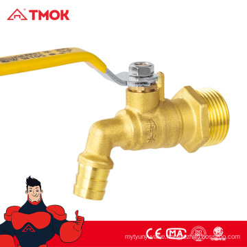 TMOK china supplier wholesale 3/4 inch water use best price brass bibcock with safety structure